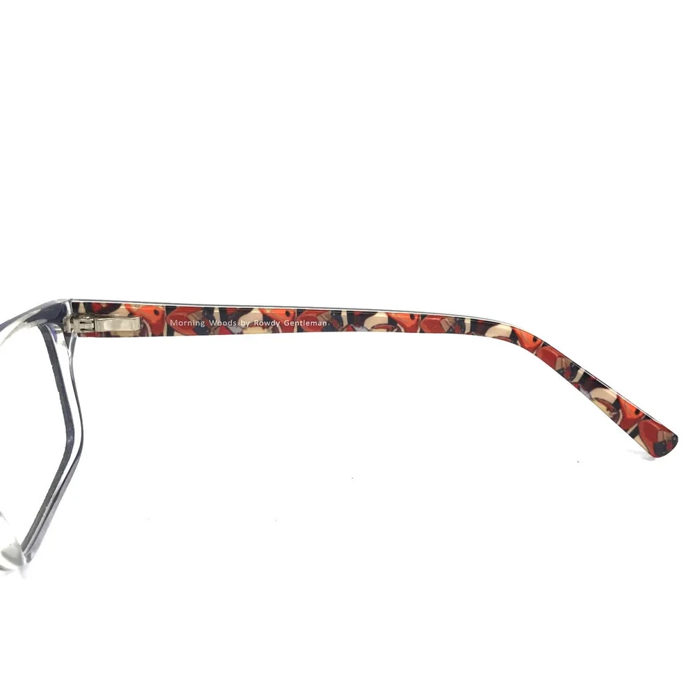 Rowdy Gentleman Eyeglasses Frame Morning Woods 0417 Navy Blue Full Rim 55-17-140